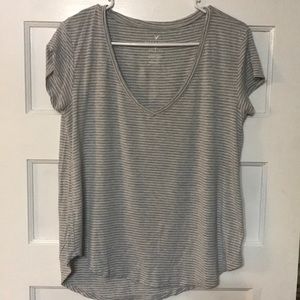 Soft and sexy v neck t-shirt
